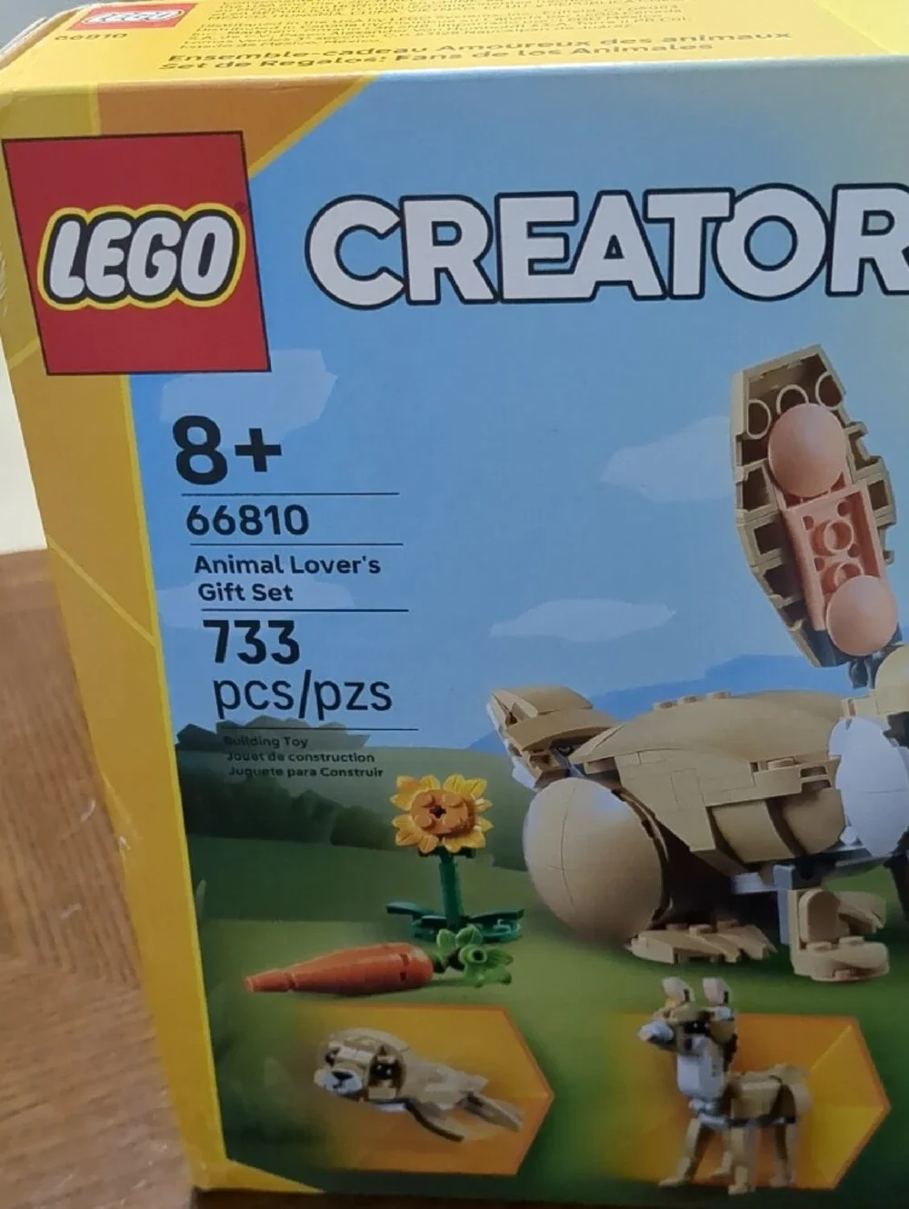 Lego Creator Tan, Gray, Blue Playful Pets Building Set, 2 Sets Of 6 - Picture 2 of 3